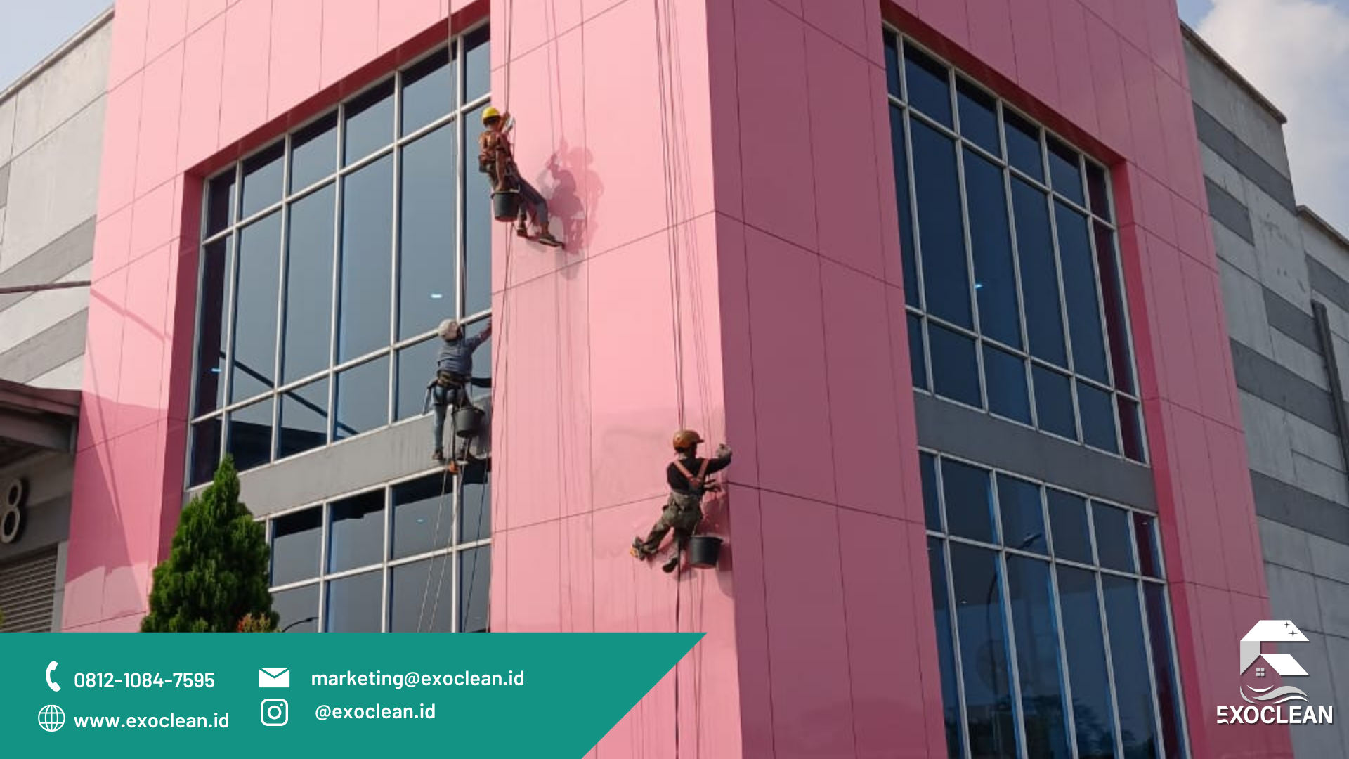 Cuci ACP Gedung